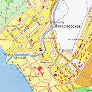 Дивноморское фото поселка и пляжа карта